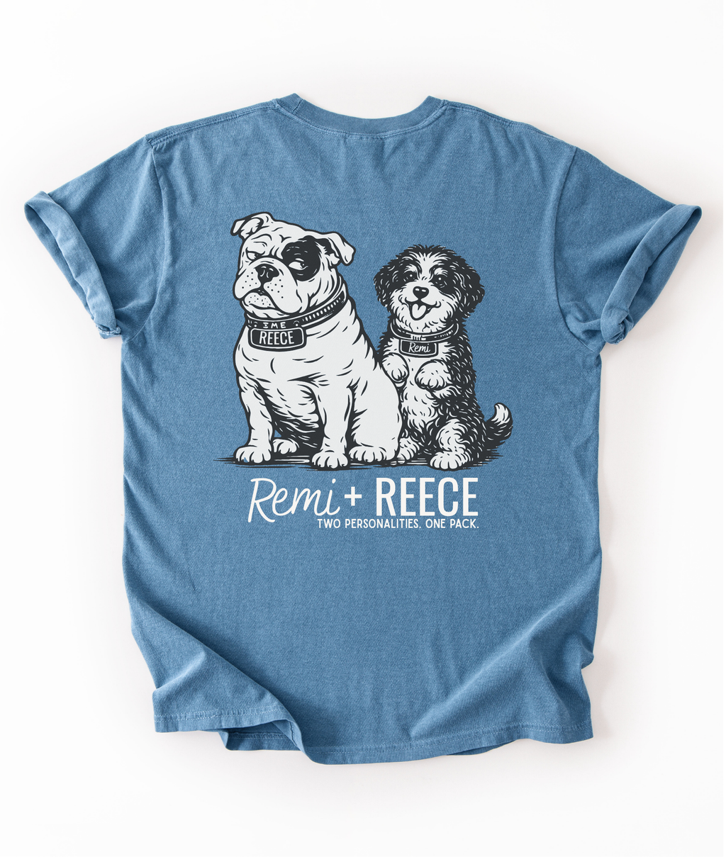 Remi + Reece Tee – Two Personalities, One Pack