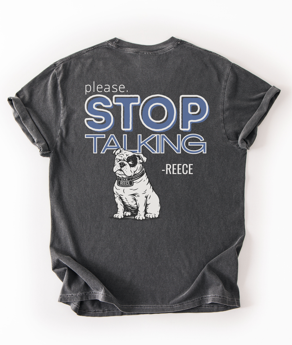Please Stop Talking – Reece 🦴
